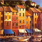 Portofino Waterfront by Michael O'Toole